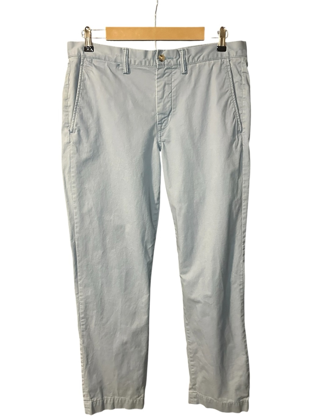 Polo Ralph Lauren Mens Stretch Straight Fit Pants Lights Blue Size 33 x 30